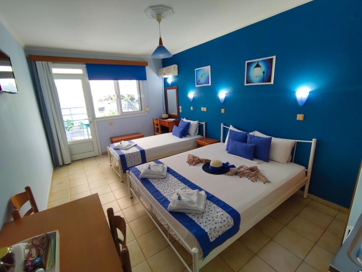 Ellinas Hotel Hriszí Amudiá Kültér fotó