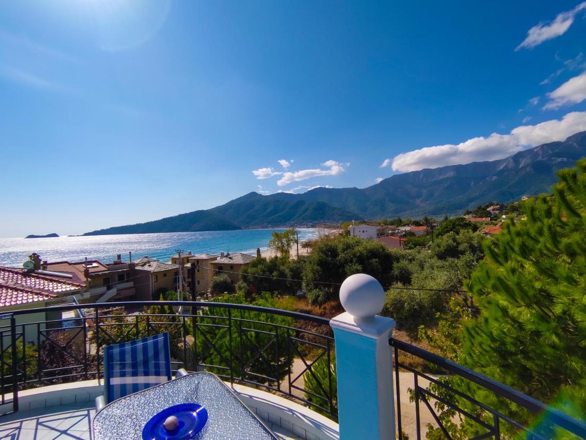 Ellinas Hotel Hriszí Amudiá Kültér fotó