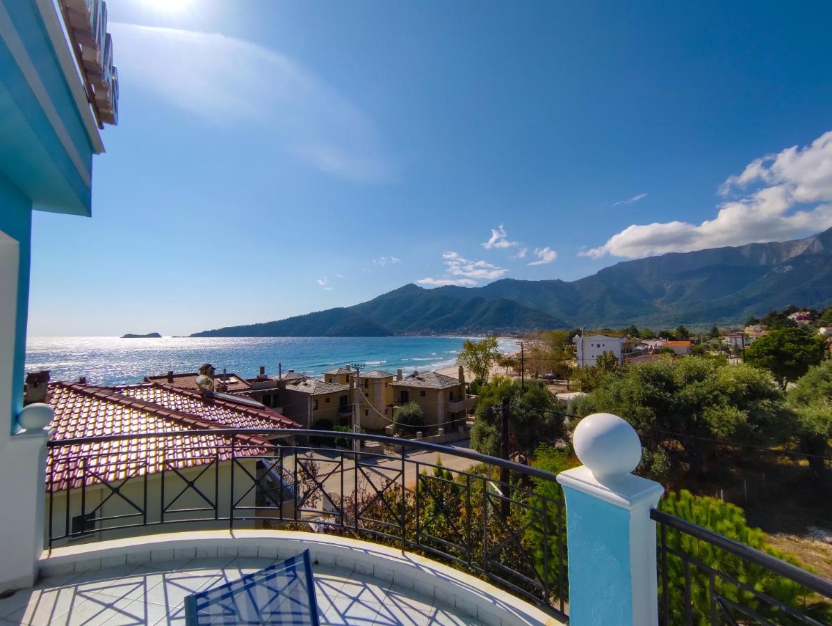 Ellinas Hotel Hriszí Amudiá Kültér fotó