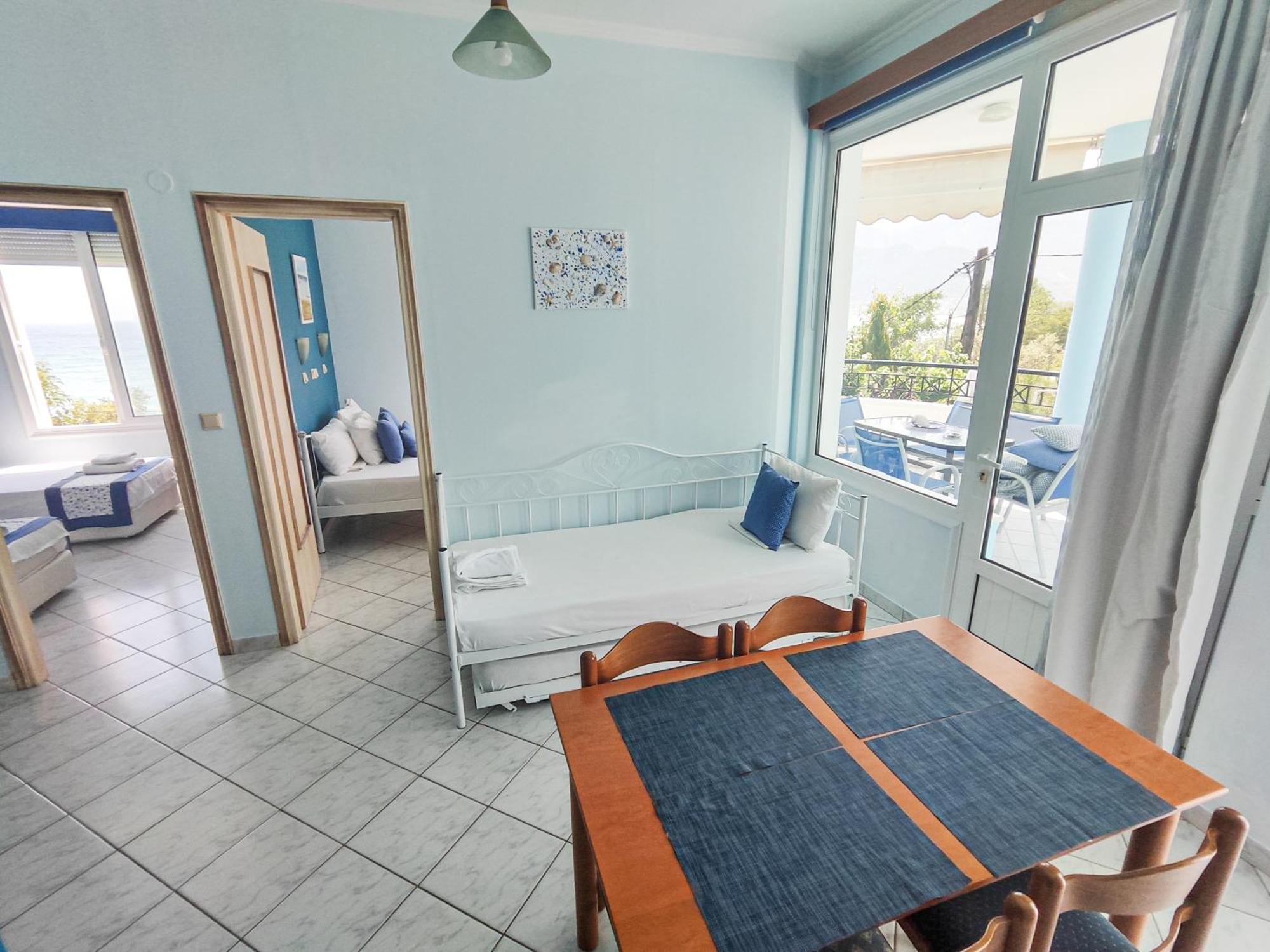 Ellinas Hotel Hriszí Amudiá Kültér fotó