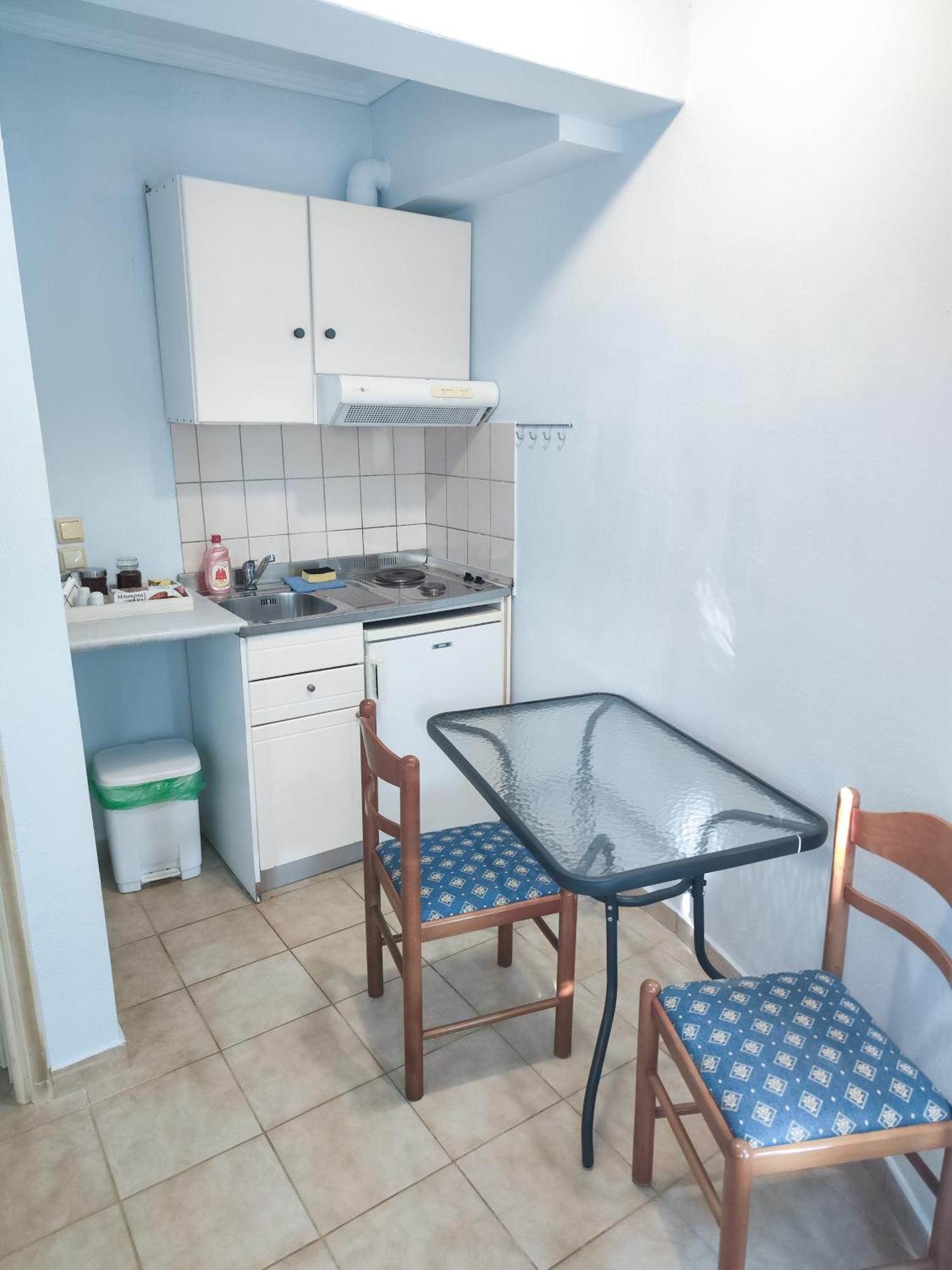 Ellinas Hotel Hriszí Amudiá Kültér fotó